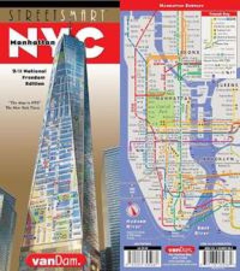 Streetsmart NYC 9/11 Edition Map by Vandam