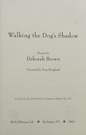 Walking the Dog's Shadow