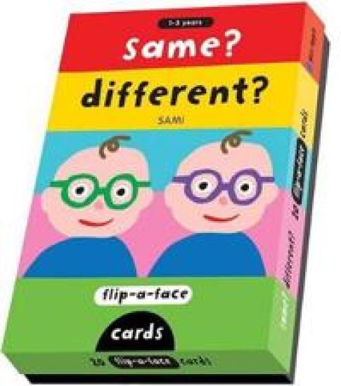 Flip a Face Cards: Same Different?