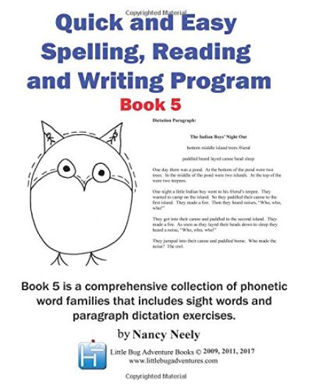 Quick and Easy Spelling, Reading and Writing Program Book 5