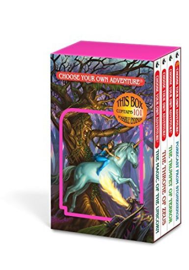 Choose Your Own Adventure 4-Book Boxed Set Magick Box (The Magic of the Unicorn, The Throne of Zeus, The Trumpet of Terror, Forecast from Stonehenge)