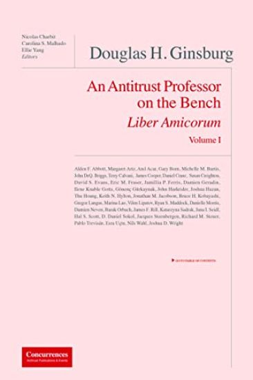 Douglas H. Ginsburg Liber Amicorum