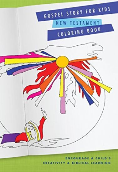 Gospel Story for Kids New Testament Coloring Book