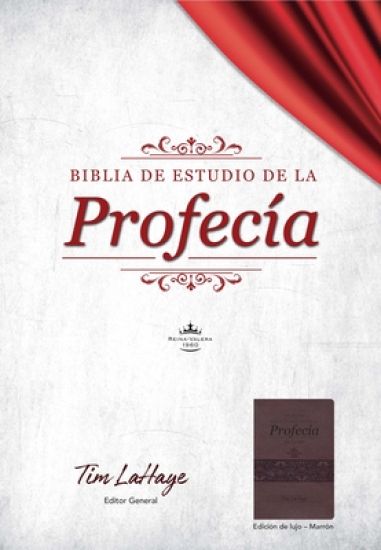 Rvr 1960 Biblia de Estudio de la Profecía Color Marrón Imitación Piel / Prophecy Study Bible Brown Imitation Leather