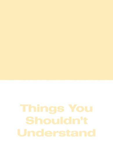 Michael Williams - Things You Shouldn't Understand