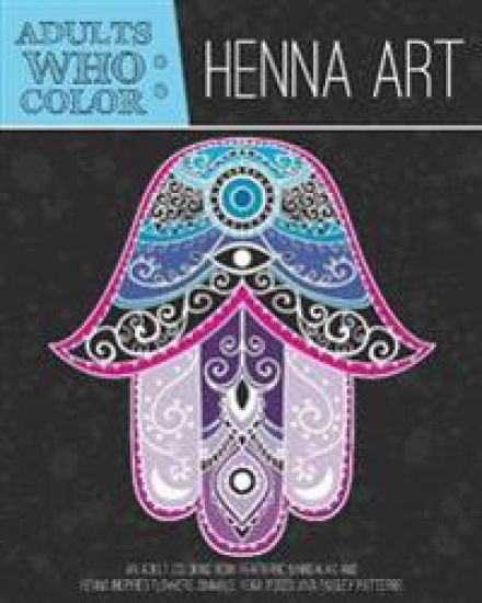Adults Who Color Henna Art