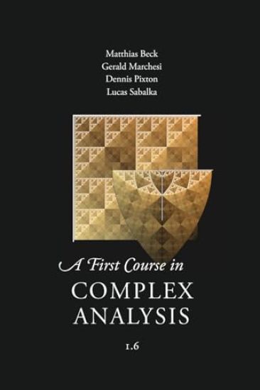 Kansikuva: A First Course in Complex Analysis