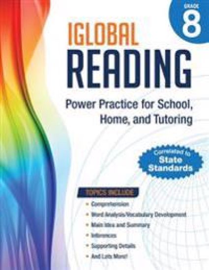 iGlobal Reading, Grade 8: Power Practice for School, Home, and Tutoring
