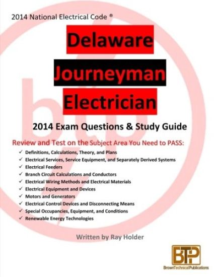 Delaware 2014 Journeyman Electrician Study Guide