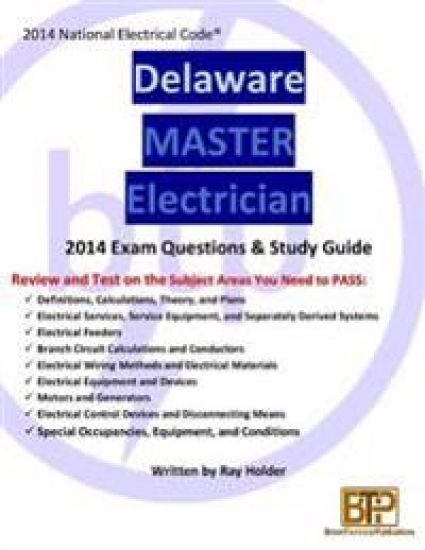 Delaware 2014 Master Electrician Study Guide