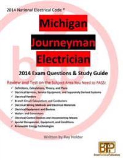 Michigan 2014 Journeyman Electrician Study Guide