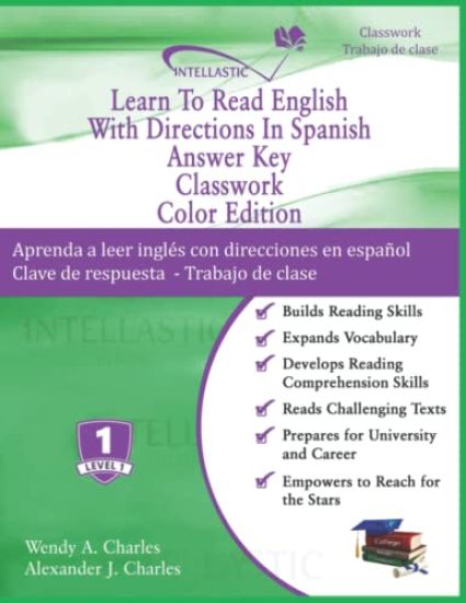 Learn To Read English With Directions In Spanish Answer Key Classwork