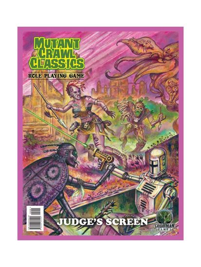 Mutant Crawl Classics Judge's Screen