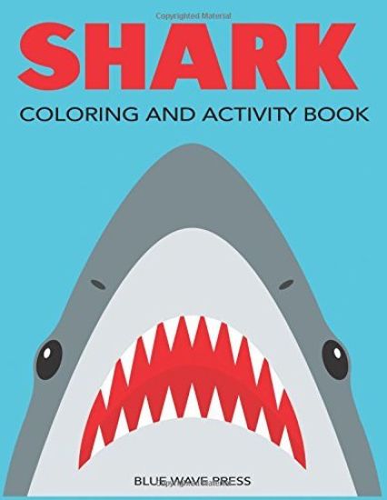 Shark Coloring and Activity Book