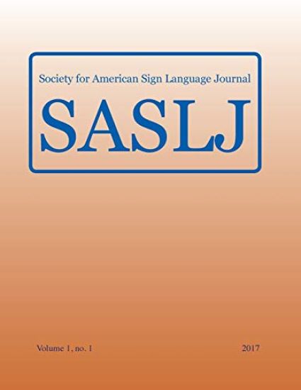 Society for American Sign Language Journal: