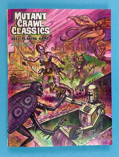 Mutant Crawl Classics Core Rulebook, Softcover Edition