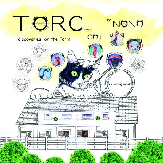 TORC the CAT discoveries on the Farm Coloring Book