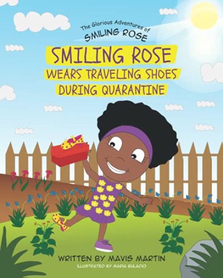 Smiling Rose Wears Traveling Shoes During Quarantine
