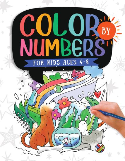 Color by Numbers For Kids Ages 4-8