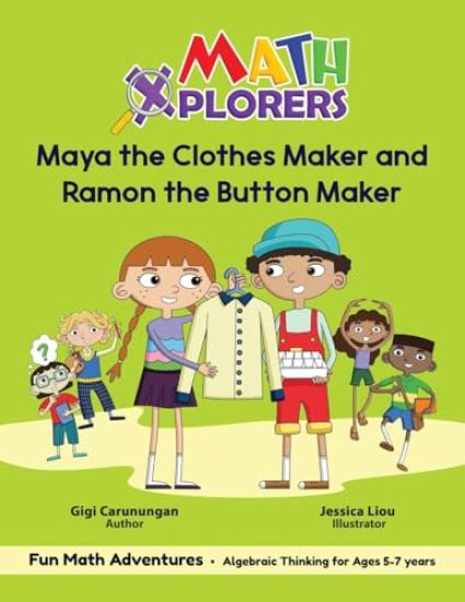 Maya the Clothes Maker and Ramon the Button Maker