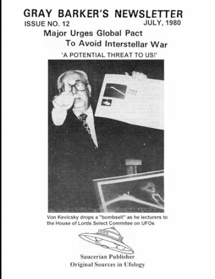 Gray Barker's Newsletter No. 12 (July) 1980