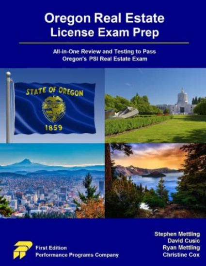 Oregon Real Estate License Exam Prep