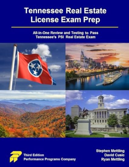 Tennessee Real Estate License Exam Prep