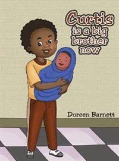 Curtis is a big brother now