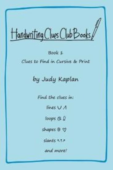 Handwriting Clues Club - Book 1