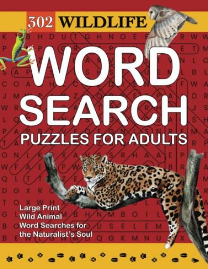 302 Wildlife Word Search Puzzles for Adults