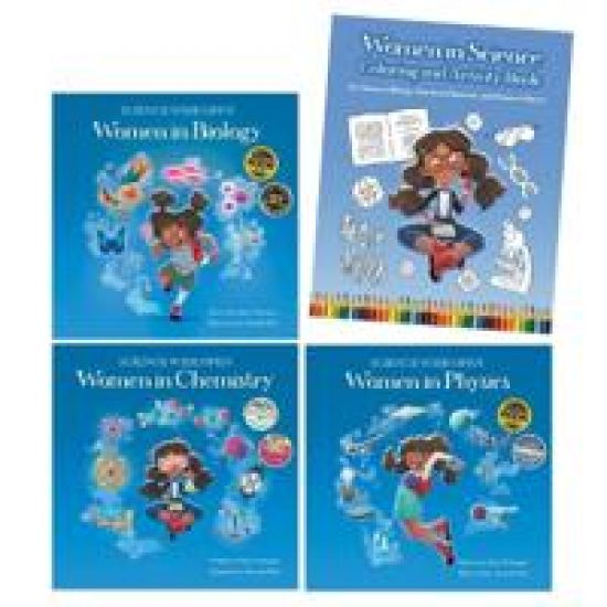 Women in Science Book Set + Coloring and Activity Book