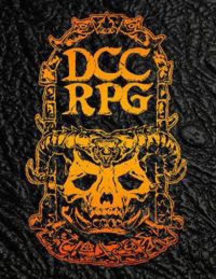 Dungeon Crawl Classics Core Rulebook—Demon Skull Monster Hide Edition