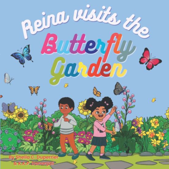 Reina Visits the Butterfly Garden