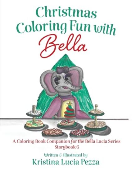 Christmas Coloring Fun with Bella