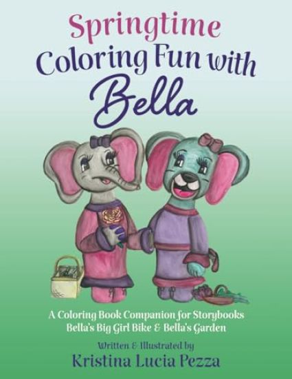 Springtime Coloring Fun with Bella