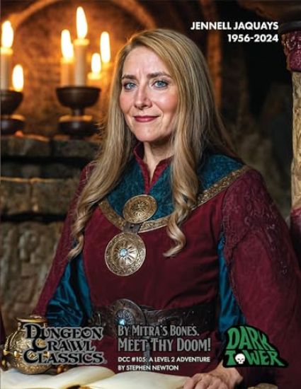 Dungeon Crawl Classics #105 By Mitra’s Bones, Meet Thy Doom! - Jennell Jaquays Variant Cover