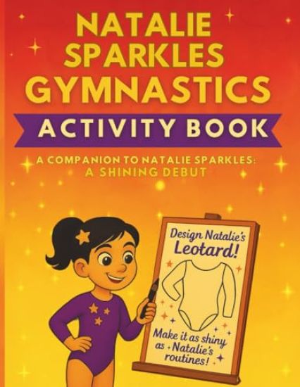Natalie Sparkles Gymnastics Activity Book