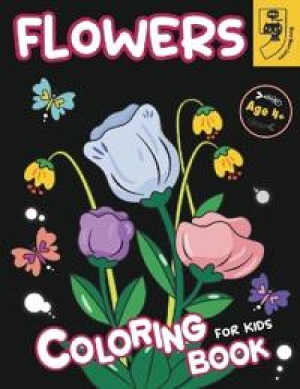 Flower Coloring Book for Kids