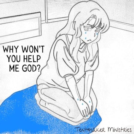 Why won't You help me God?