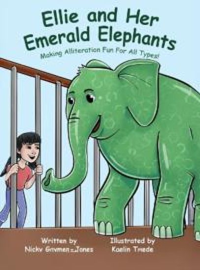 Ellie and Her Emerald Elephants