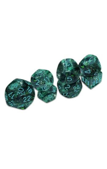 Verdigris Grecian Vase Dice- DCC Funky 7-set