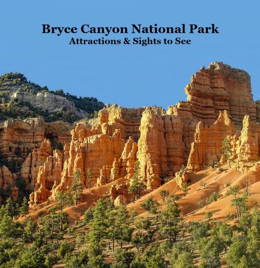 Bryce Canyon National Park Attractions Kids Book