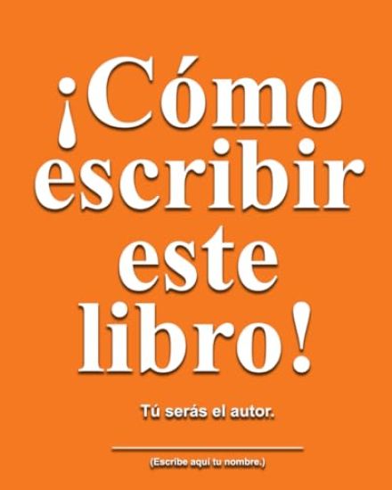 Cómo escribir este libro