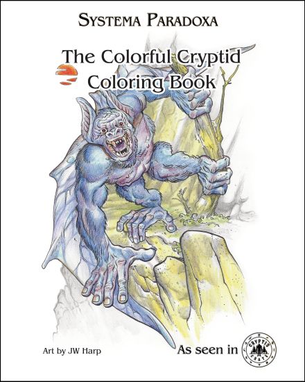 The Colorful Cryptid Coloring Book