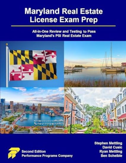Maryland Real Estate License Exam Prep
