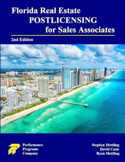 Florida Real Estate Postlicensing for Sales Associates