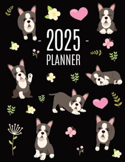 Boston Terrier Planner 2025