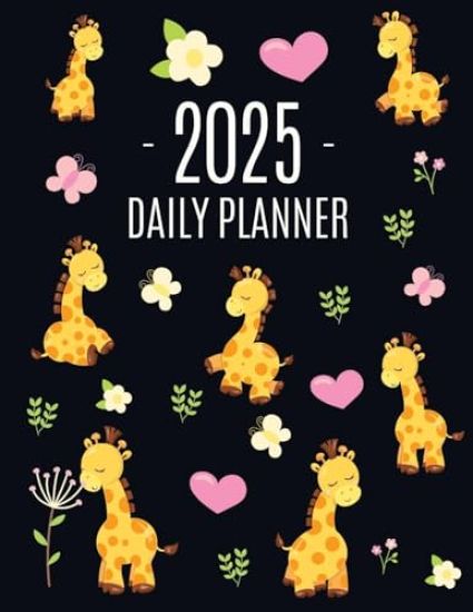 Cute Giraffe Planner 2025