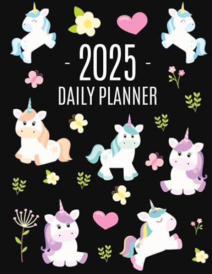 Unicorn Daily Planner 2025