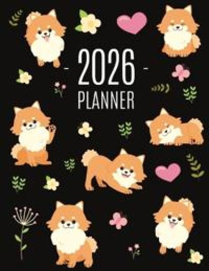Kansikuva: Pomeranian Planner 2026